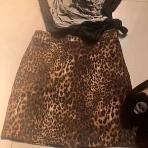 So Fitted Chita Print Mini